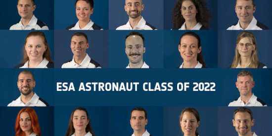 Astronautes européens promotion 2022